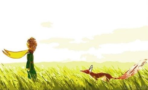 Little Prince And Fox In Grassland.jpg