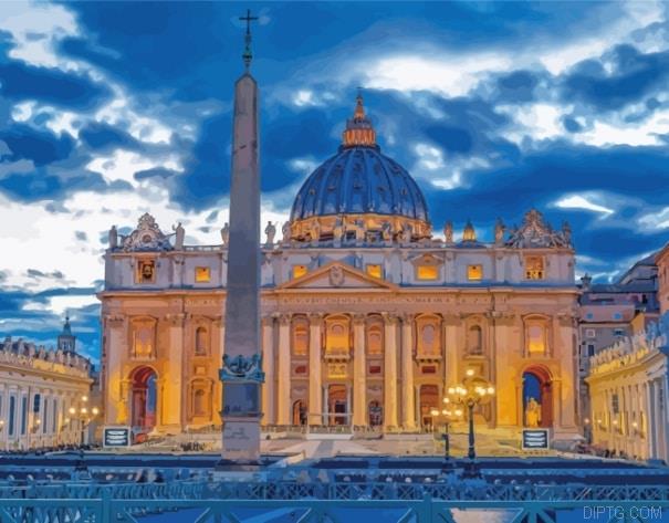 Saint Peters Square Vatican Church.jpg