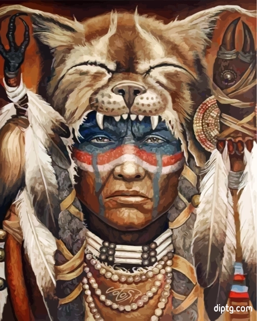 Cool Native American Man Painting By Numbers Kits.jpg