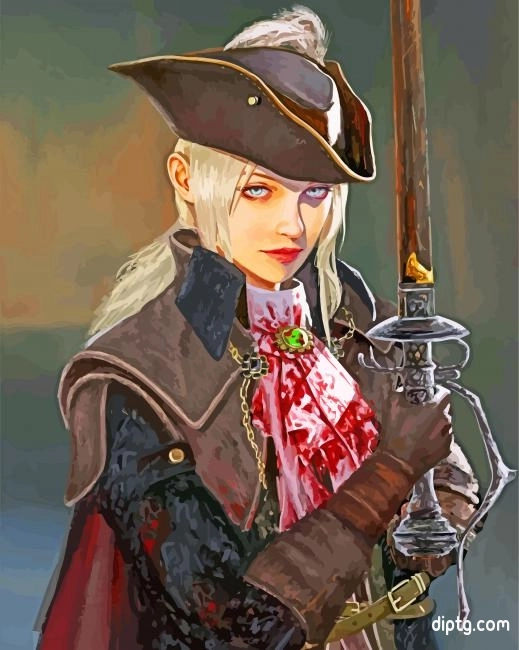 Lady Maria Of The Astral Clocktower Painting By Numbers Kits.jpg
