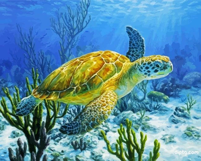 Sea Turtle Painting By Numbers Kits.jpg