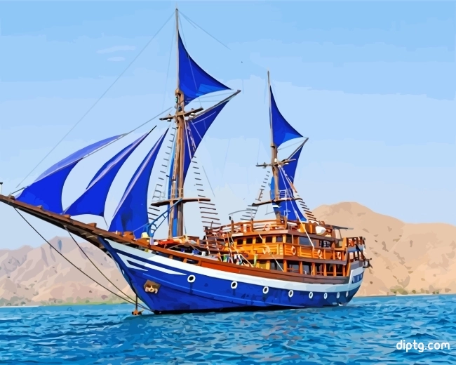 The Blue Ship Painting By Numbers Kits.jpg