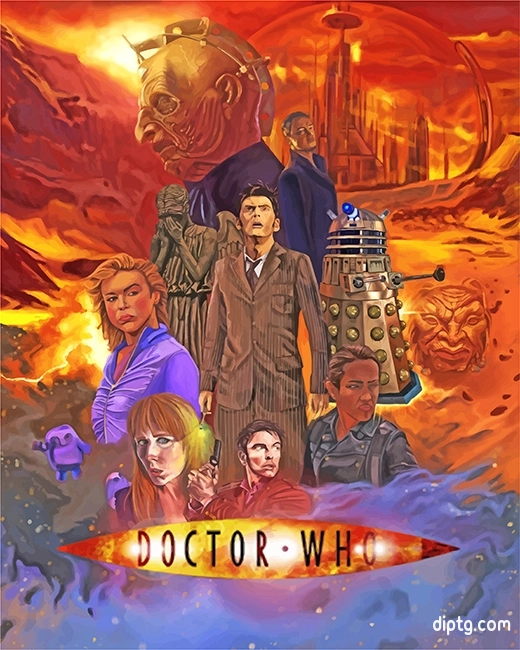Doctor Who Sc Fiction Painting By Numbers Kits.jpg
