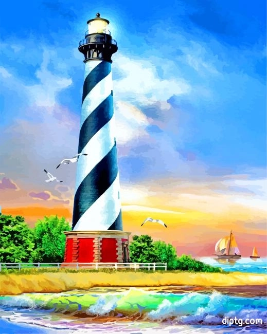 Cape Hatteras Light Station Painting By Numbers Kits.jpg