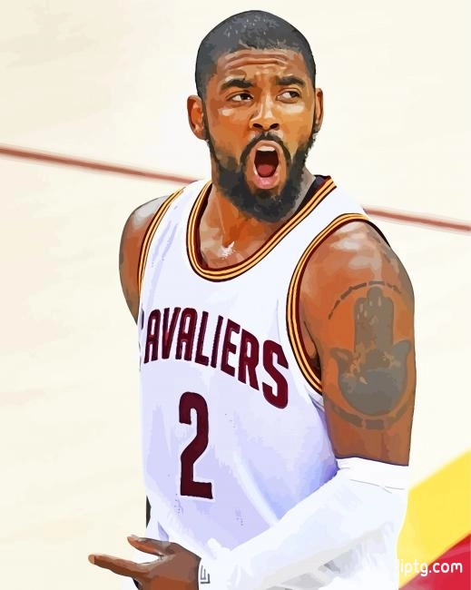 Kyrie Irving Cleveland Cavaliers Painting By Numbers Kits.jpg