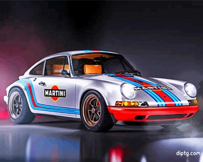 Porsche Car Racing Painting By Numbers Kits.jpg