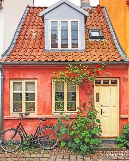 Aarhus House Painting By Numbers Kits.jpg