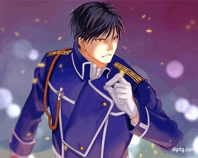 Roy Mustang Colonel Painting By Numbers Kits.jpg