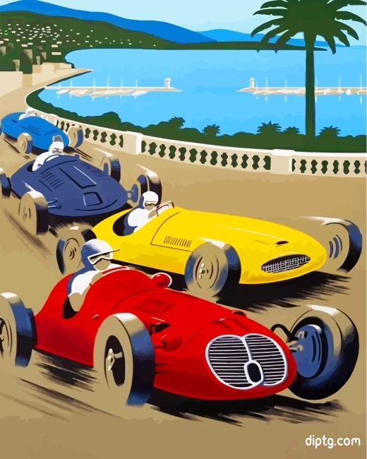 Formula One Racing Painting By Numbers Kits.jpg