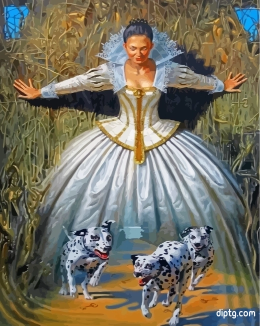 Dalmatien Queen Painting By Numbers Kits.jpg