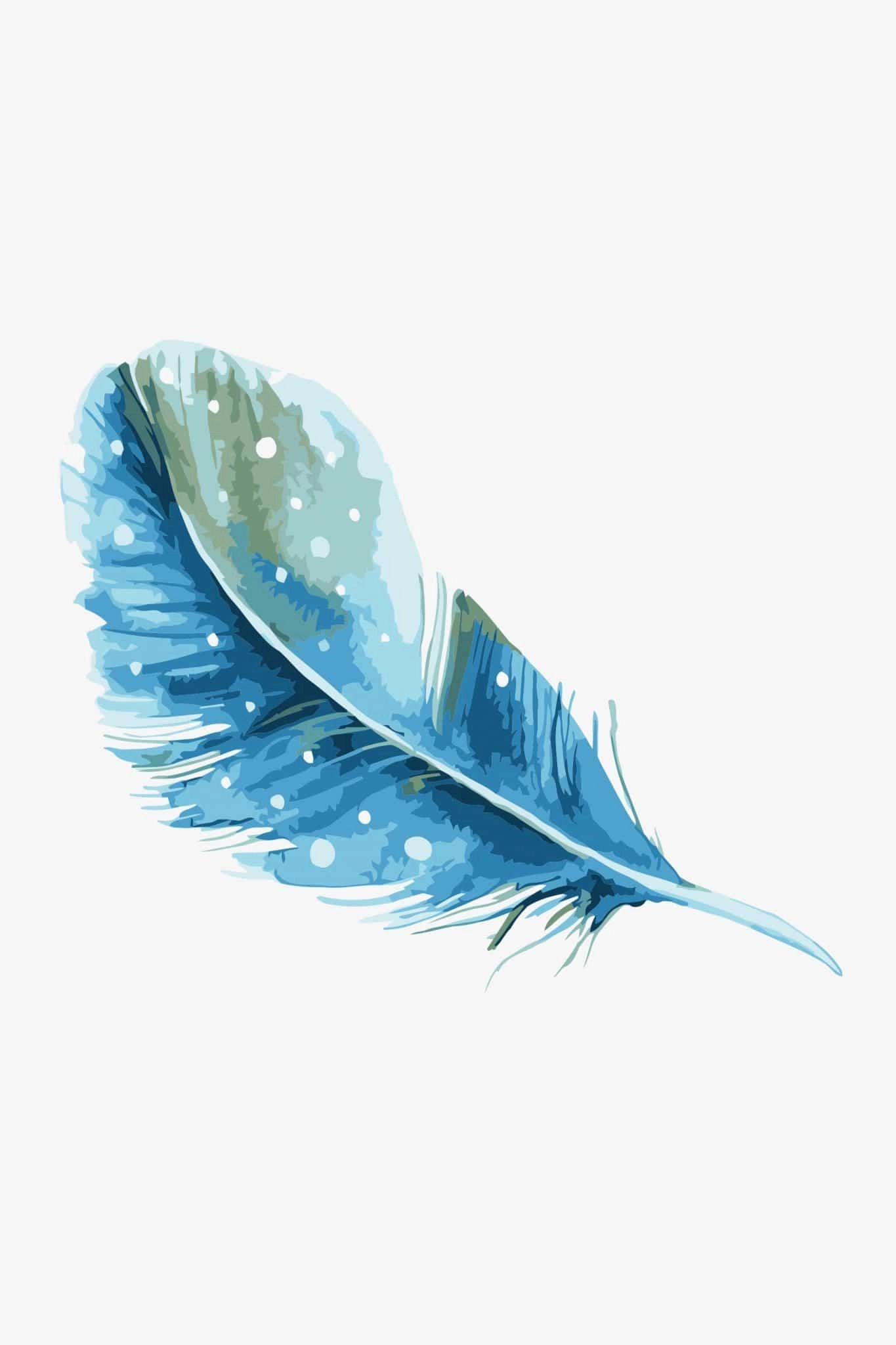 The Floating Feather Painting By Numbers Kits.jpg