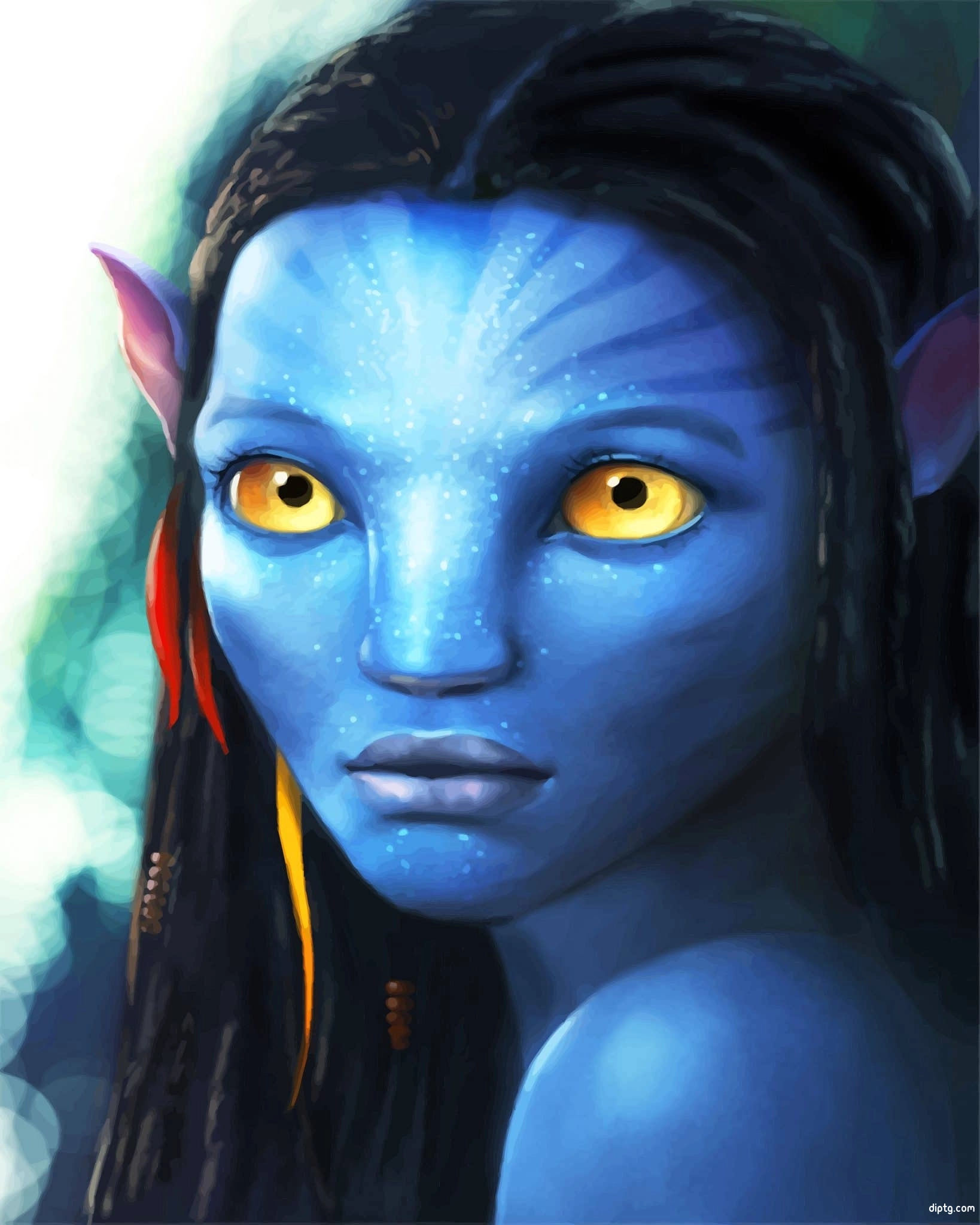 Neytiri Avatar Painting By Numbers Kits.jpg