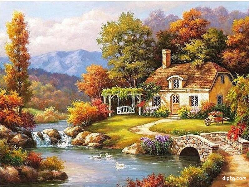 Paradise Landscape Painting By Numbers Kits.jpg