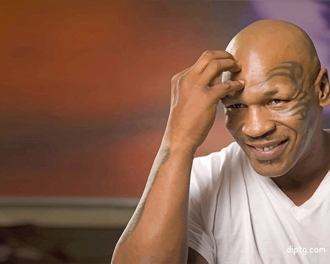 The Boxer Mike Tyson Painting By Numbers Kits.jpg