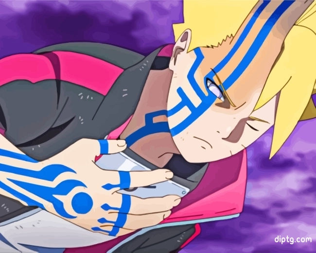 Boruto Uzumaki Painting By Numbers Kits.jpg