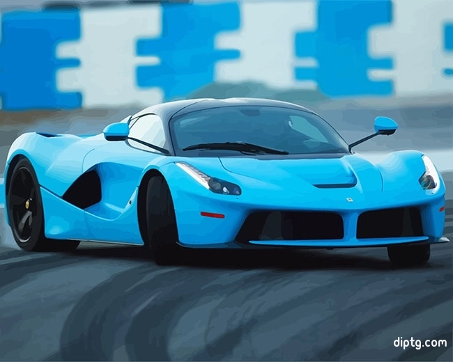 Super Blue Car Painting By Numbers Kits.jpg