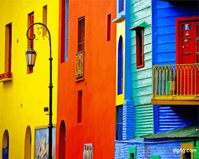 Colorful Argentina Painting By Numbers Kits.jpg