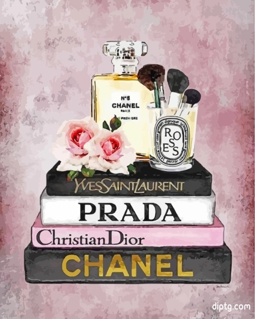Chanel Perfume Bottle Painting By Numbers Kits.jpg