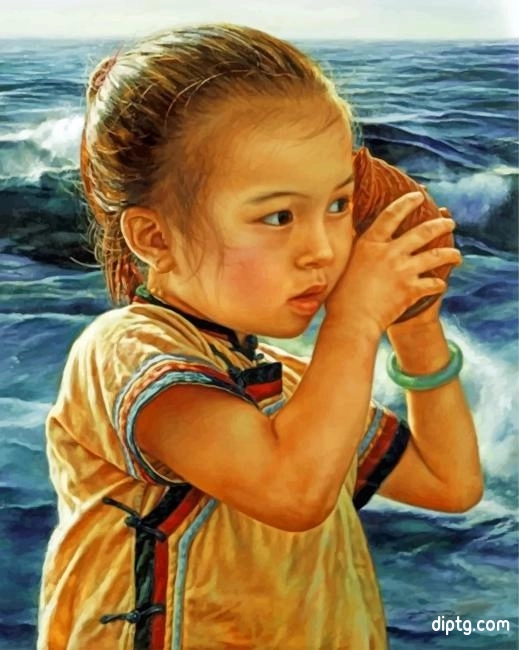 Chinese Little Girl Painting By Numbers Kits.jpg