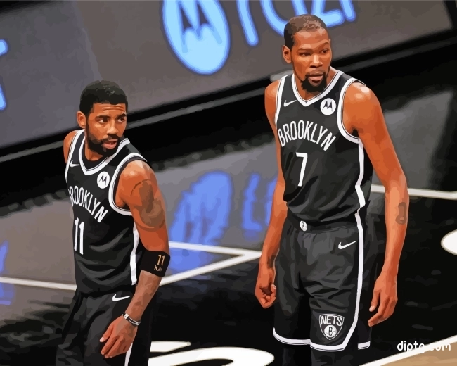 Brooklyn Nets Players Painting By Numbers Kits.jpg