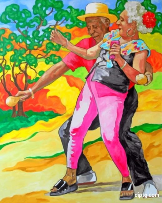 Old African Couple Painting By Numbers Kits.jpg