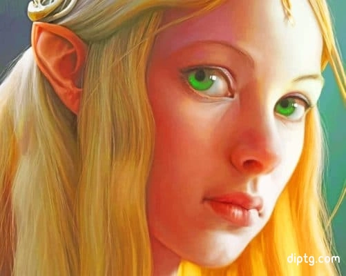 Elven Queen Animation Painting By Numbers Kits.jpg