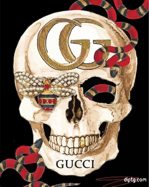 Gucci Skull Painting By Numbers Kits.jpg