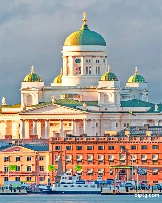 Helsinki Cathedral Painting By Numbers Kits.jpg