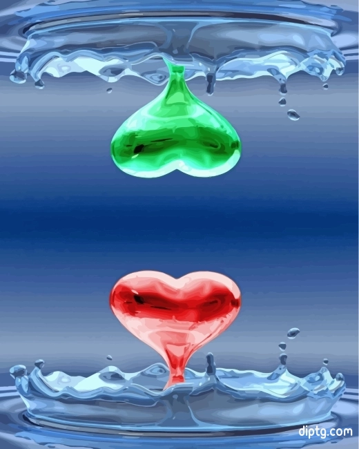 Hearts Water Drop Painting By Numbers Kits.jpg