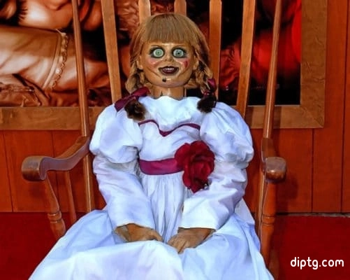 Annabelle Scary Doll Painting By Numbers Kits.jpg