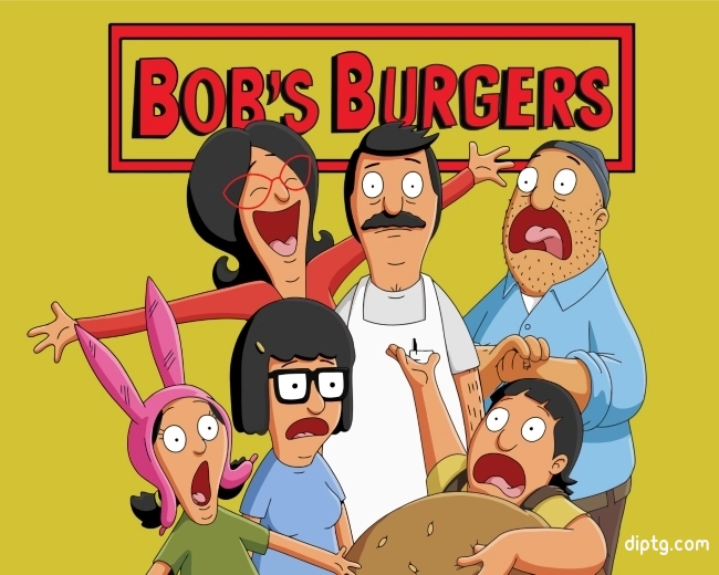 Bobs Burgers Animation Painting By Numbers Kits.jpg