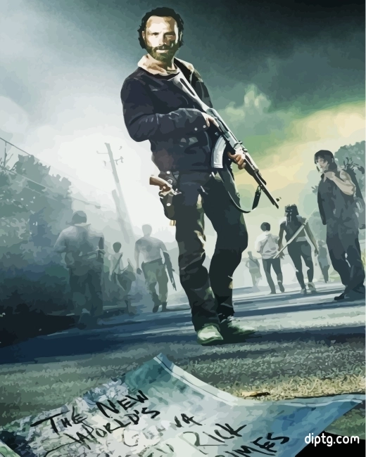 The Walking Dead Movie Painting By Numbers Kits.jpg