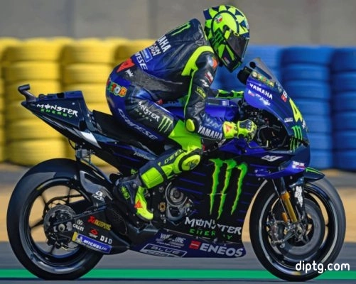 Valentino Rossi Le Mans Painting By Numbers Kits.jpg