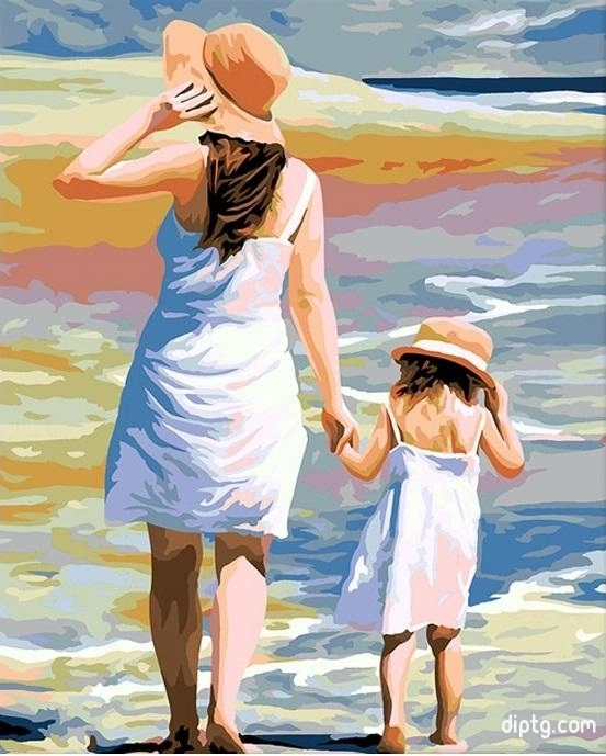 Mother And Daughter Painting By Numbers Kits.jpg