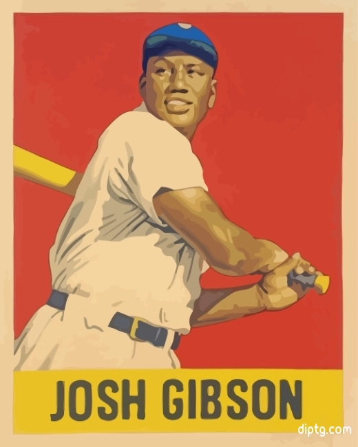 Josh Gibson Illustration Painting By Numbers Kits.jpg