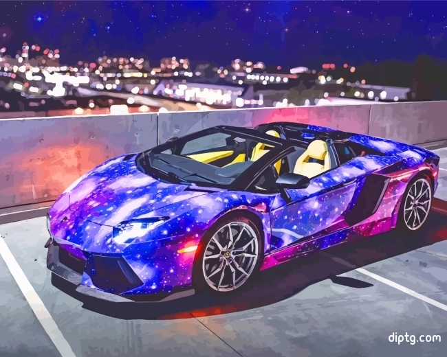 Galaxy Lamborghini Painting By Numbers Kits.jpg