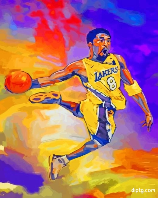 Lakers Player Painting By Numbers Kits.jpg