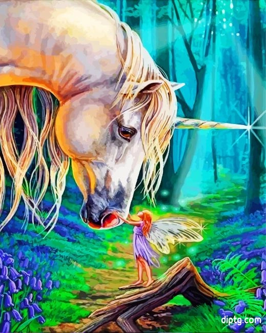 Fairy And Unicorn Painting By Numbers Kits.jpg