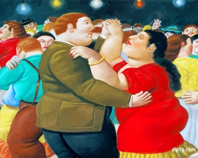 Fat Dancers Painting By Numbers Kits.jpg
