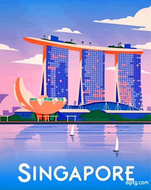 Singapore Illustration Painting By Numbers Kits.jpg