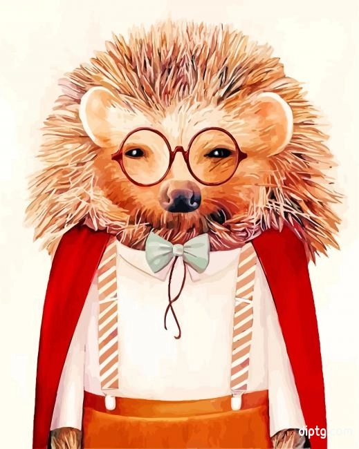 Mr Hedgehog Painting By Numbers Kits.jpg