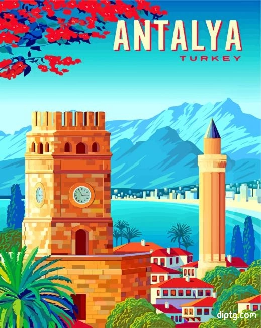 Antalya Turkey Painting By Numbers Kits.jpg