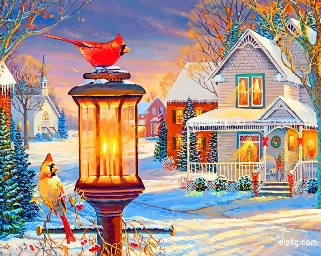Snowy Day Painting By Numbers Kits.jpg
