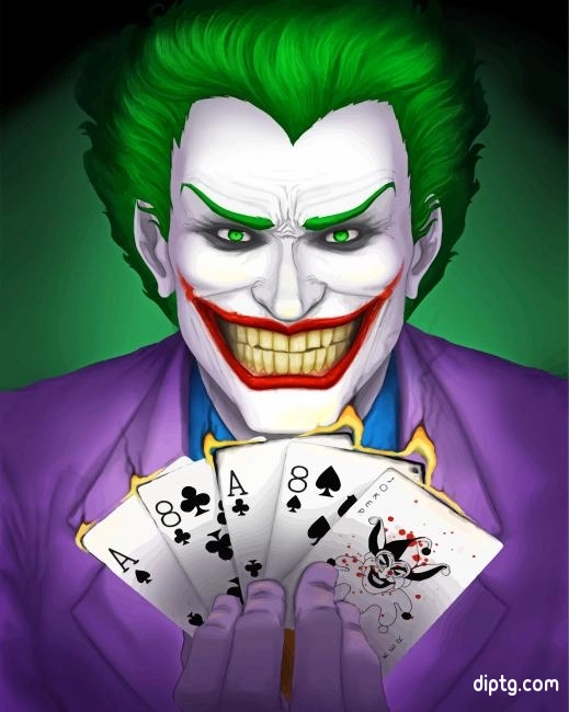 Joker Suicide Squad Painting By Numbers Kits.jpg