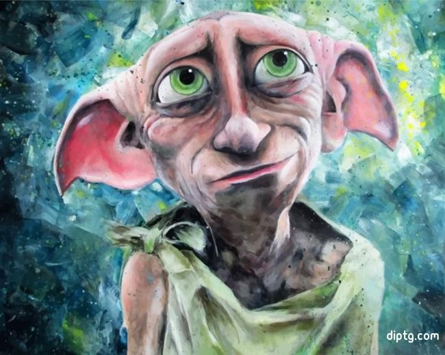 Dobby From Harry Potter Painting By Numbers Kits.jpg