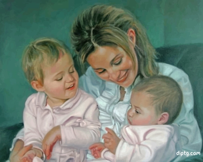 Happy Mom Painting By Numbers Kits.jpg