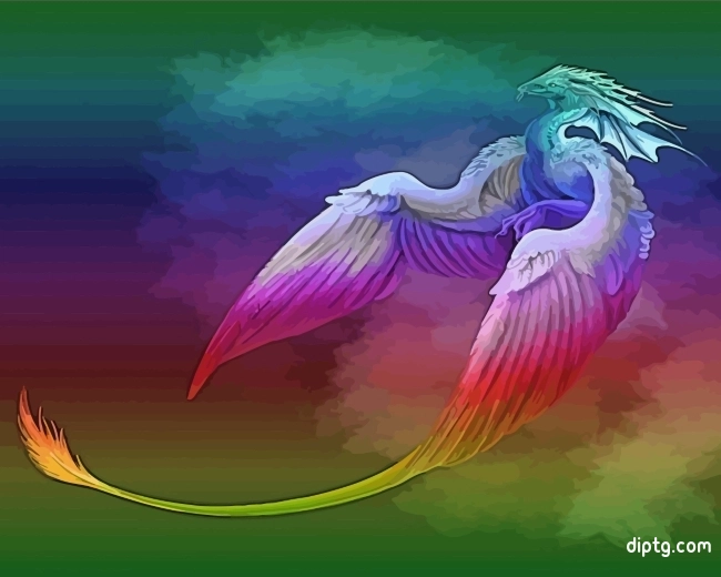 Colorful Dragon Painting By Numbers Kits.jpg