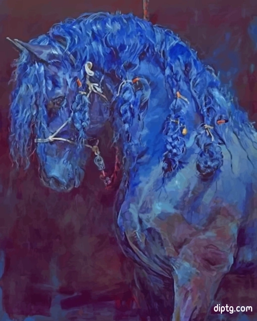 The Blue Horse Painting By Numbers Kits.jpg