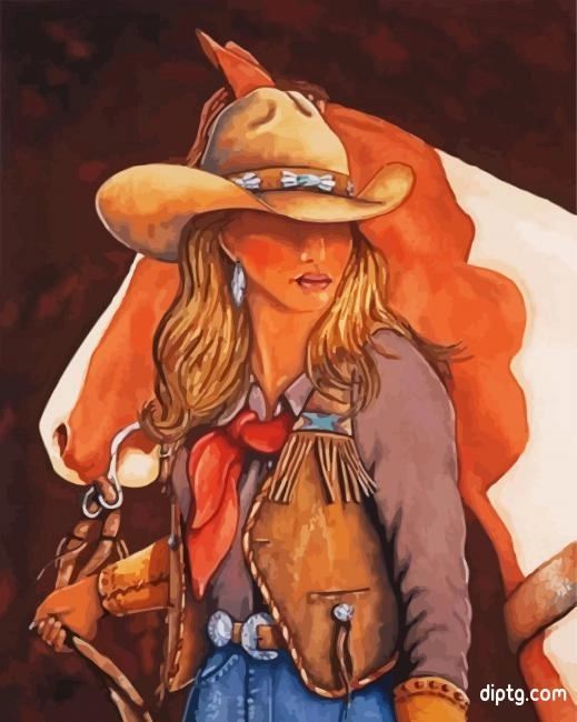 Cowgirl Painting By Numbers Kits.jpg