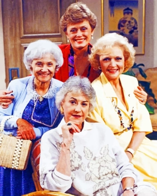 Cool Golden Girls Painting By Numbers Kits.jpg